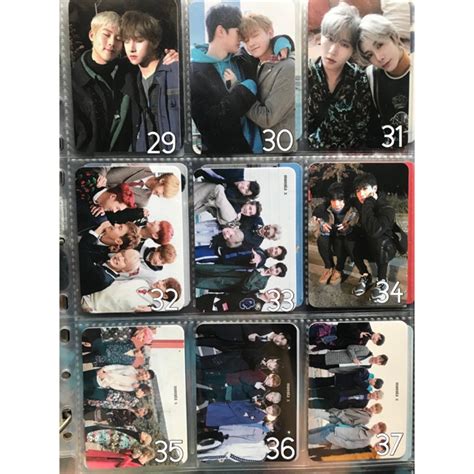 Jual MONSTA X OFFICIAL PHOTOCARD COLLECTION ON SALE Shopee Indonesia