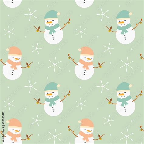 Cartoon Snowman Wallpaper