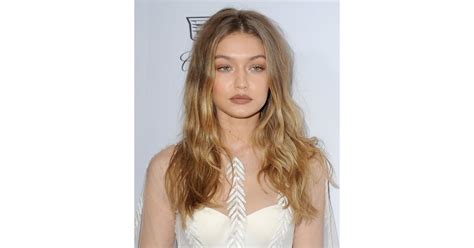 Gigi Hadids Textured Hair Look Gigi Hadids Best Beauty Looks