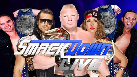 Wwe 2k17 Universe Mode Highlights Smackdown 17 Youtube