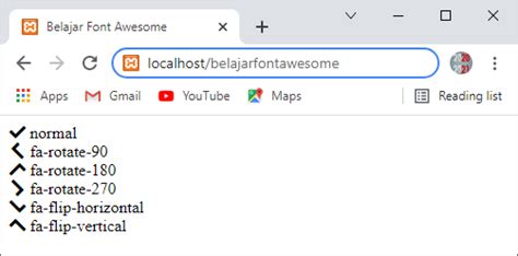 Cara Menggunakan Font Awesome Secara Offline Untuk Membuat Icon Pada