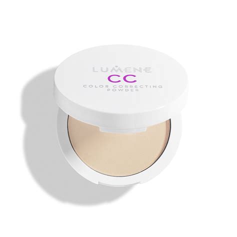 Lumene Cc Color Correcting Powder Prasowany Puder Koryguj Co