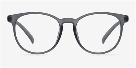 Chilling Round Matte Gray Full Rim Eyeglasses Eyebuydirect Eyeglasses For Women Eyeglasses