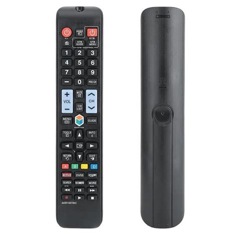 TMISHION Télécommande pour TV Samsung Télécommande TV multifonction à