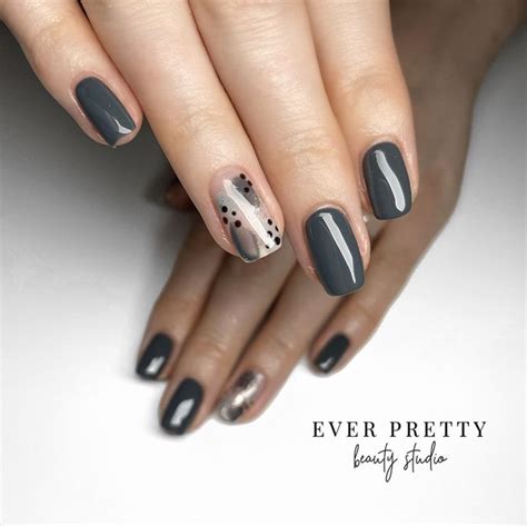 40 Grey Nails Design Ideas The Glossychic