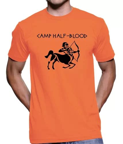 Camiseta Camp Half Blood Percy Jackson Meio Sangue Mercadolivre