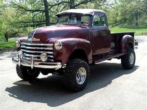 48 Chevy Old Pickup Trucks Classic Pickup Trucks Gm Trucks Lifted