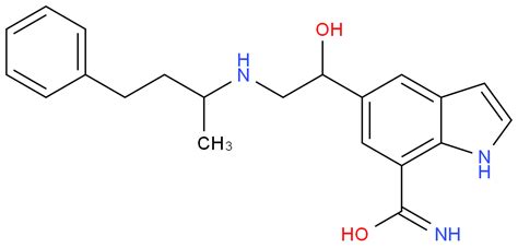 1H Indole 7 Carboxamide 5 1 Hydroxy 2 1 Methyl 3 Phenylpropyl Amino