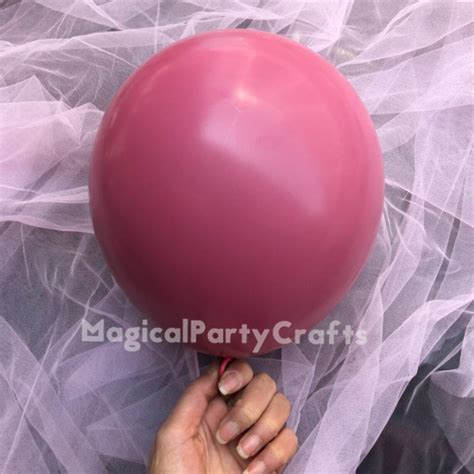 Diy Retro Dusty Pink Balloon Garland Arch Kit Rose Gold White Etsy