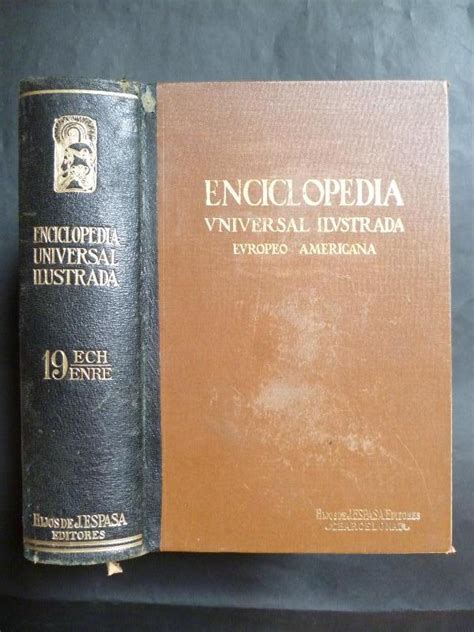 Enciclopedia Universal Ilustrada Europeo Americana Espasa Calpe