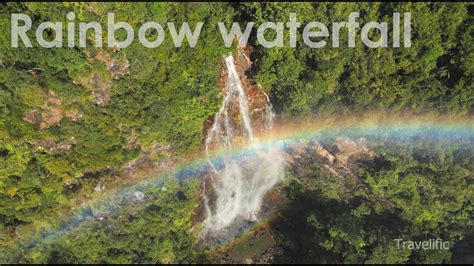 Rainbow Waterfall Sungai Lembing Pahang K Drone Footage Youtube