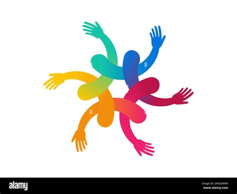 Inclusion And Diversity Culture Equity Logo People Hold Hands With Gender Equality Icon