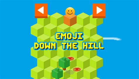 Emoji Down The Hill 🕹️ Play Now on GamePix