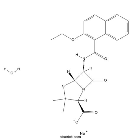 Nafcillin Sodium | CAS:7177-50-6 | High Purity | Manufacturer BioCrick