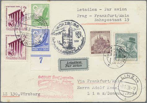 Stamp Auction Dt Besetzung Ii Wk B Hmen Und M Hren Auction