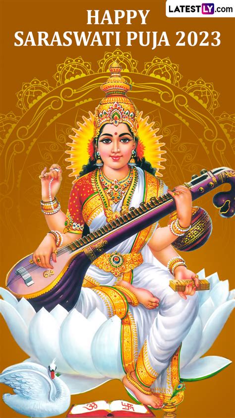 Saraswati Puja 2023 Messages and Basant Panchami Greetings | 🙏🏻 LatestLY