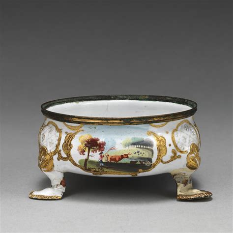 Saltcellar British Staffordshire The Metropolitan Museum Of Art