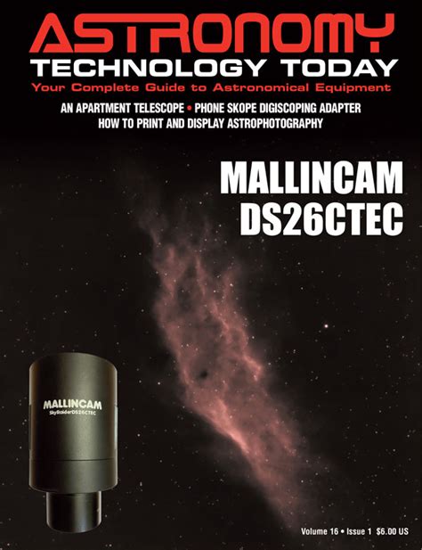 Att Volume Issue Astronomy Technology Today