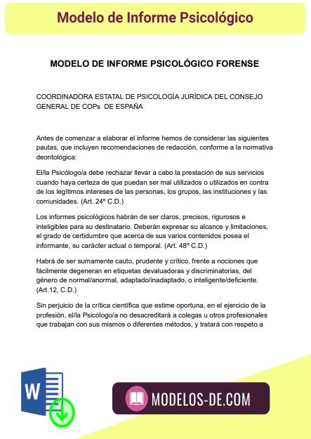 Ejemplo De Un Informe Psicologico De Un Adulto Compartir Ejemplos Hot