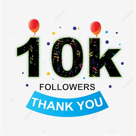 Thank You K Vector Hd Images K Social Media Followers And Thank