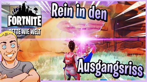 FORTNITE RDW Rein In Den Ausgangsriss Bru Tal Alle Risse Finden