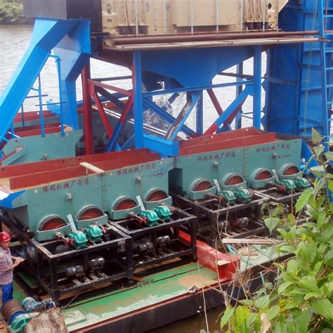 Patented Alluvial Gold Beneficiation Plant Gold Washing Plant Gold