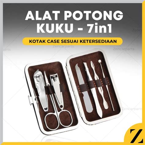 Jual Alat Potong Gunting Kuku Kit Manikur Dompet Perlengkapan Manicure