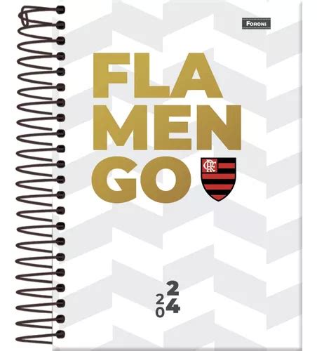 Agenda Flamengo 2024 Espiral Diária Foroni MercadoLivre