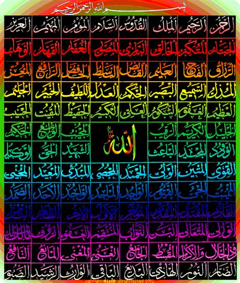 99 Names of Allah Wallpaper - WallpaperSafari