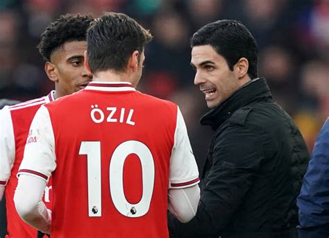 Mesut Ozil Sends A Strong Message To Mikel Arteta Over Not Playing Him