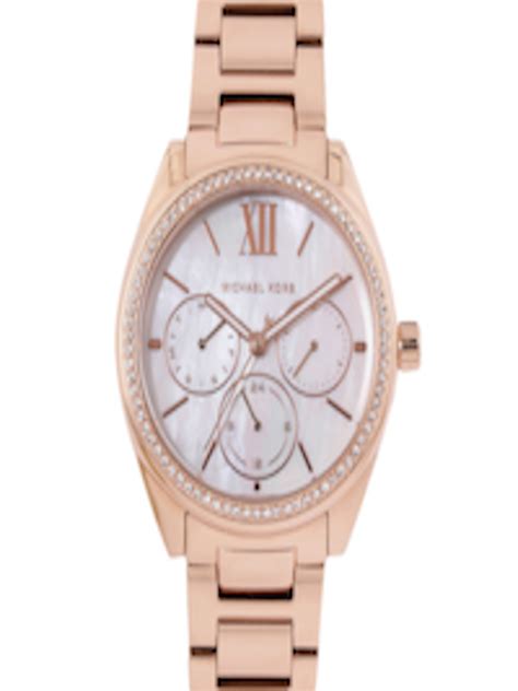 Buy Michael Kors Women White Mother Of Pearl Analogue Watch Mk7095 Watches For Women 16081016