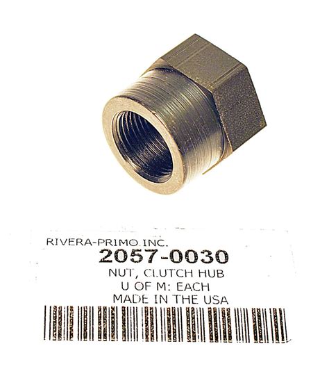 Nut Clutch Hub With Seal Rivera Primo