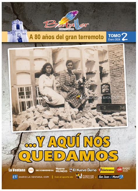 80 años del gran terremoto de 1944 Tomo 2 Nuevo Mundo