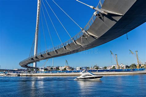 Dubai Water Canal Arch Bridge Stock Photo - Image of bridge, east ...