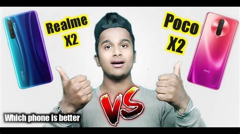 POCO X2 Vs Realme X2 Full Comparison Camera Test Gaming Test Speed