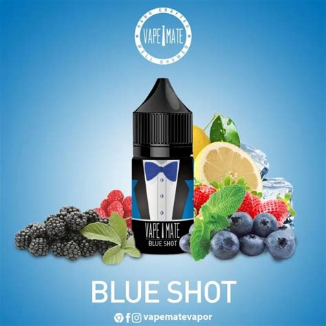 Vape Mate Blue Shot 30 ML Likit Fiyatı ve Özellikleri