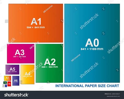 Paper Size Chart Paper Size Paper Sizes Chart Paper 48 Off