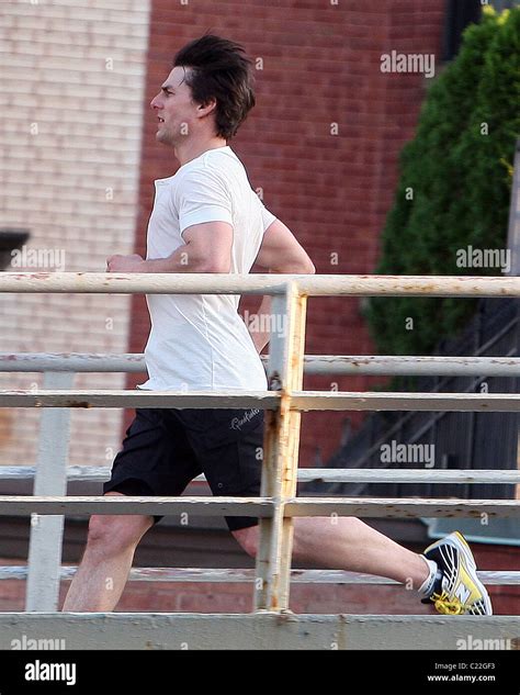 Tom Cruise Keeping Up On His Physical Fitness Between Film Takes