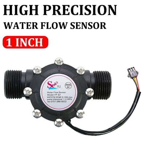 1 Inch Dc 5 12v Water Flow Sensor Hall Sensor Switch Flow Meter Water Flow Sensor