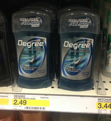 Degree Men Deodorant As Low As $0.35