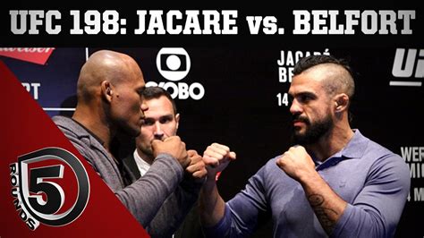 Ufc Jacare Souza Vs Vitor Belfort Preview On Rounds Youtube