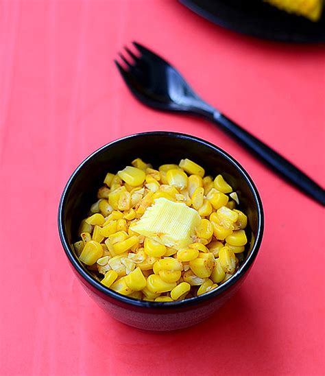 Cup Corn Recipe - Butter Cup Corn - Easy Snacks For Kids | Chitra's Food Book