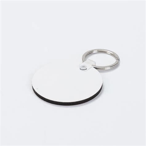 Double Sided Mdf Keychain For Sublimation Circle Gadgets Key