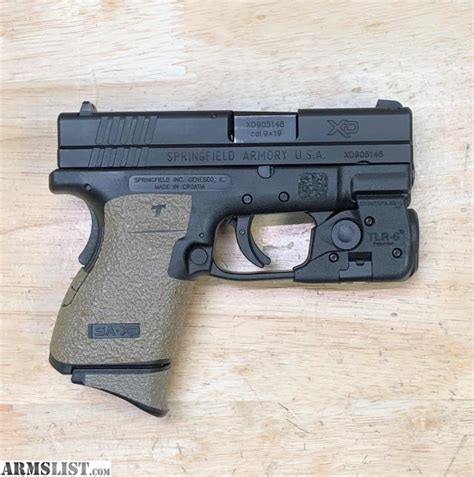 Armslist For Sale Springfield Xd9 Subcompact W Tlr 6