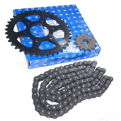 Kit de Arrastre Sprocket Piñon y Cadena Pulsar Ns 200 As 200 Bajaj