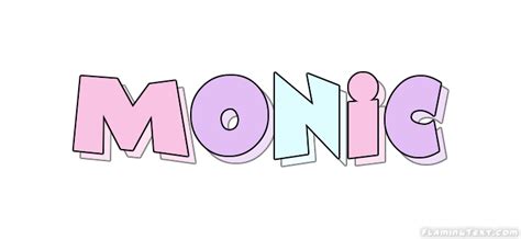 Monic Logo | Free Name Design Tool from Flaming Text