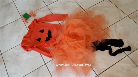 COSTUME DA ZUCCA Fai Da Te SENZA CUCITURE Tutorial Qui Https