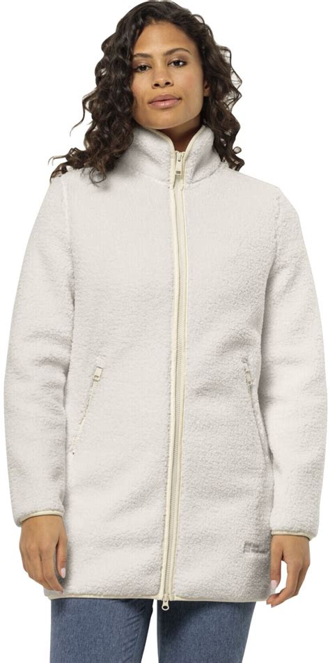 Jack Wolfskin High Curl Coat W Cotton White Ab