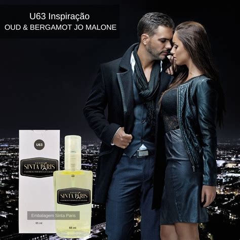 Perfume Contratipo Unissex U63 65ml Inspirado Em OUD BERGAMOT JO MALONE