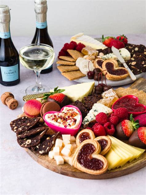 Dessert Charcuterie Board With Cheese Dessert Pairings